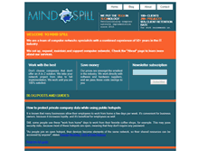 Tablet Screenshot of mindspill.org